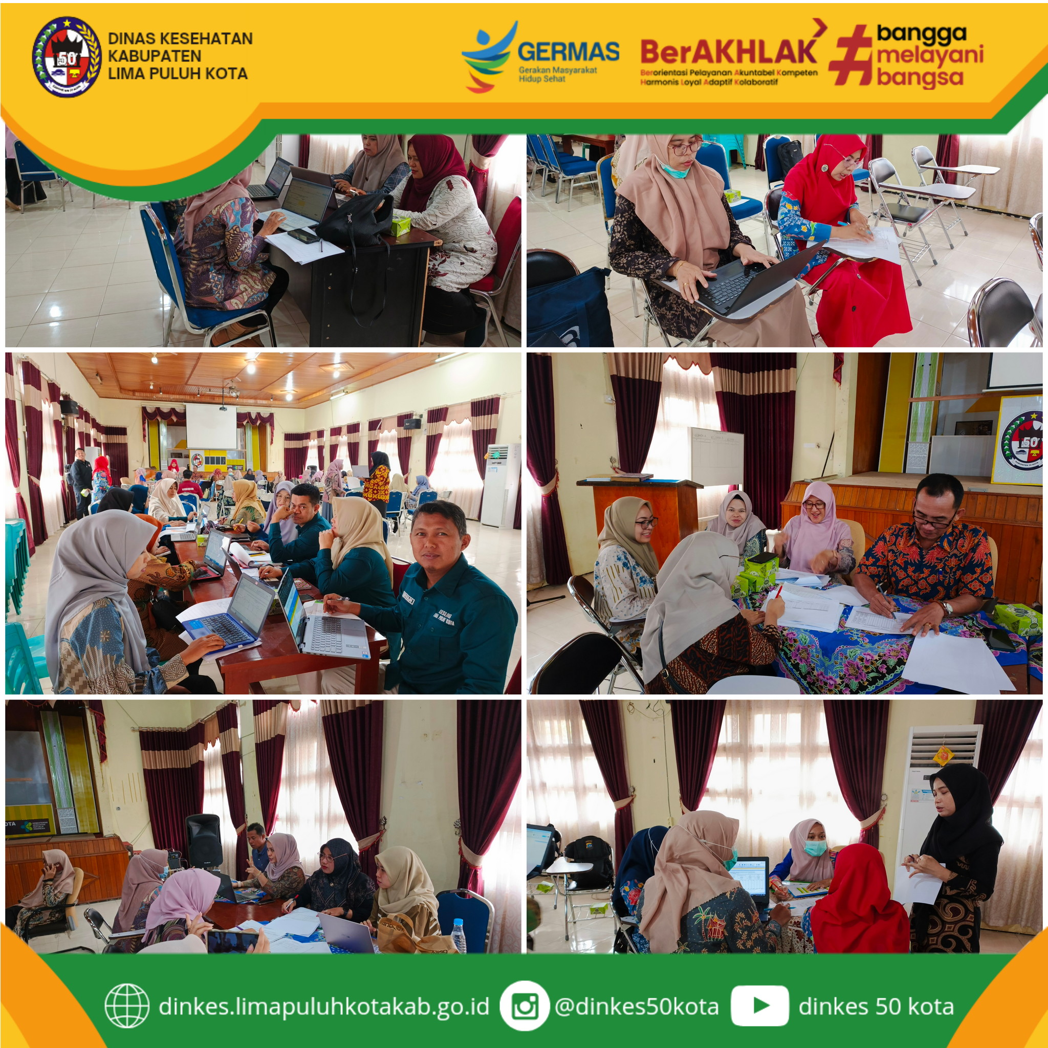 Tim Dinas Kesehatan Lima Puluh Kota